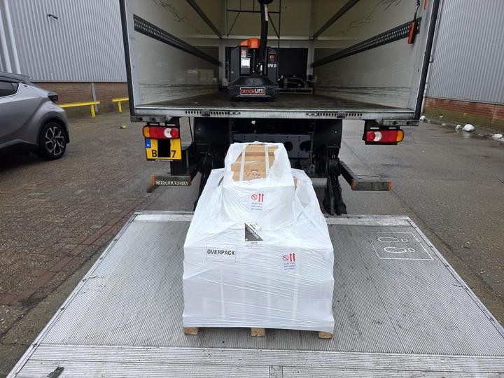 A consignment leaving the warehouse