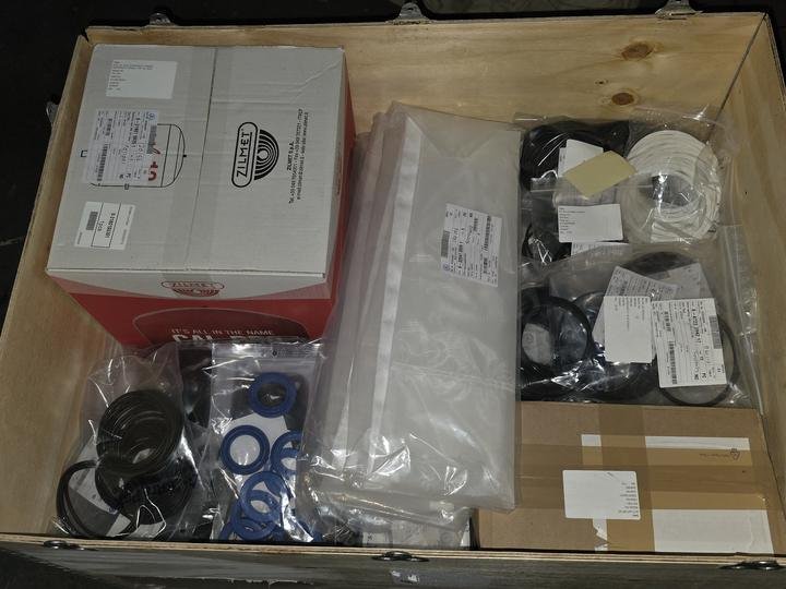 Genuine OEM parts on the shelf